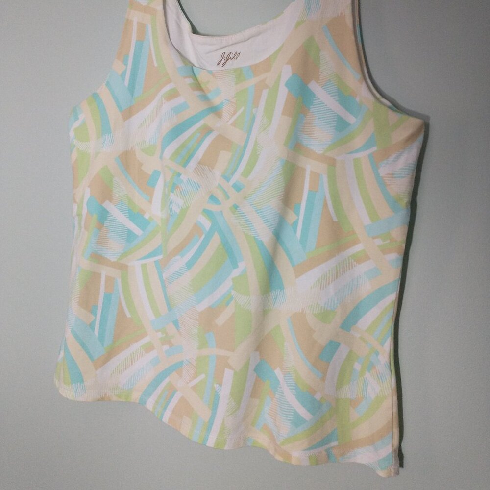 J. Jill Tank Top with Shelf Bra Size L - Picture 2 of 2